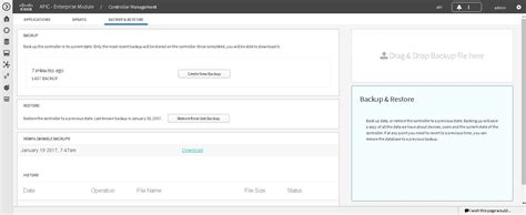 Cisco Application Policy Infrastructure Controller Enterprise Module