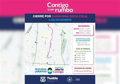 Conoce El Recorrido De La Caravana Coca Cola En Puebla Ambas Manos