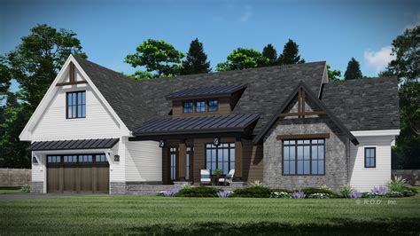 Winfield Farmhouse Plan: Charming Design for Modern Living