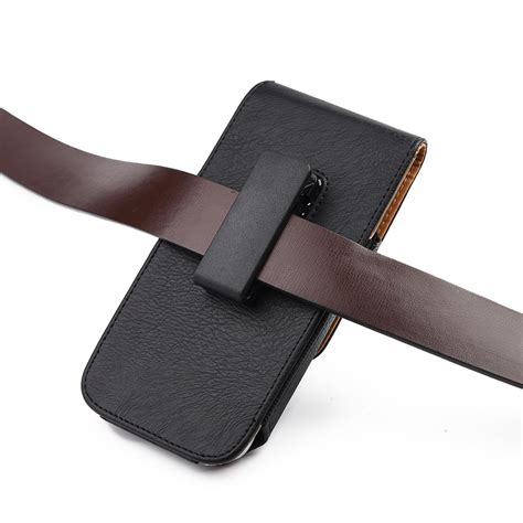 Vertical Luxmo Leather Belt Clip Pouch Holster Phone Holder Horizontal