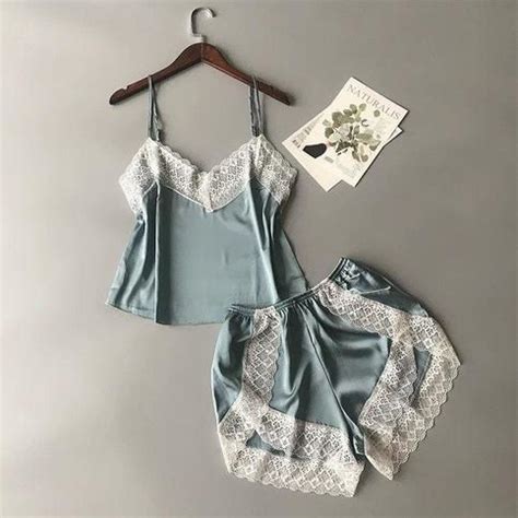 Cute Satin Lace Lingerie Set On Storenvy