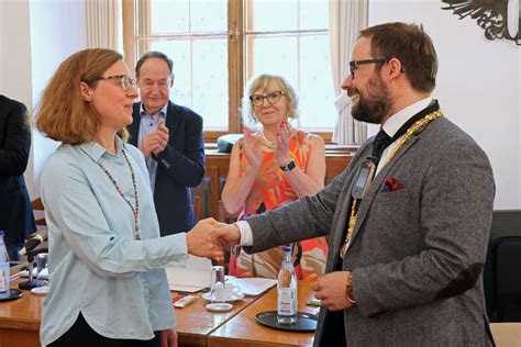 Stadt Memmingen Heidi Weinert Als Stadtr Tin Vereidigt