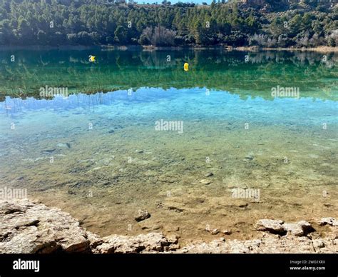 The Lagunas De Ruidera Natural Park On February In Ruidera