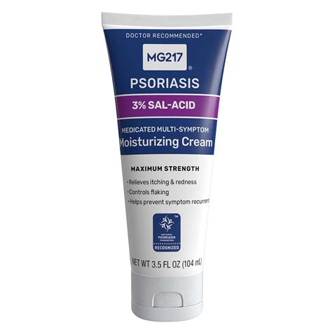 Mg217 Psoriasis Sal Acid Cream Shop Skin And Scalp Treatments At H E B