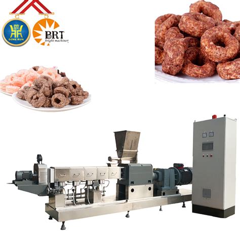 Automatic Industrial Crispy Sweet Kelloggs Choco Balls Pops Fruit Loops