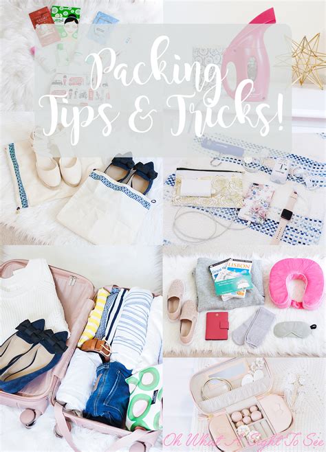 Tips & Tricks For Packing an Organized Suitcase - Oh What A Sight To See