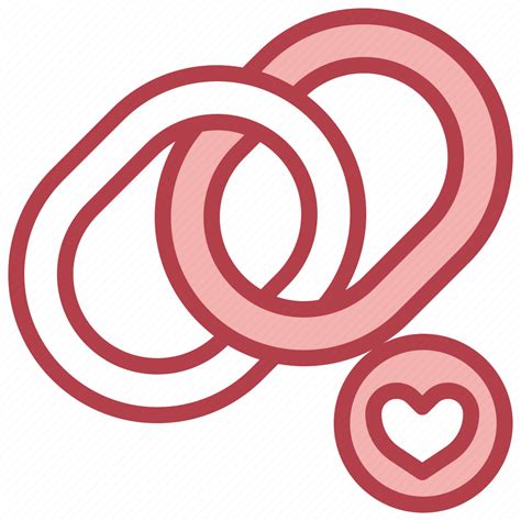 Link Heart Heartbeat Chain Triple Icon Download On Iconfinder