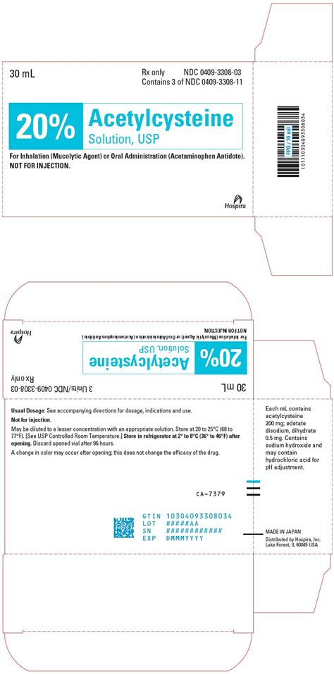 Acetylcysteine Solution FDA Prescribing Information Side Effects And