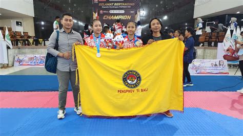 Ajang Popnas Xvi Di Palembang Cabor Taekwondo Persembahkan Medali