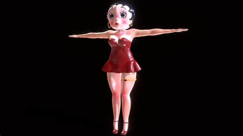 Betty Boop 3d Model By Britoniano [6e1d710] Sketchfab