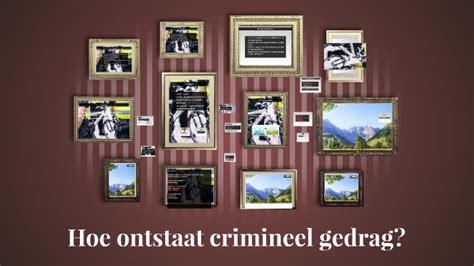 Hoe Ontstaat Crimineel Gedrag By Julia Groot Kormelink On Prezi