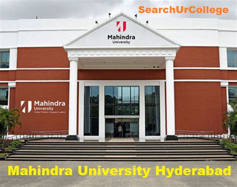 Mahindra University Hyderabad Courses Eligibility Fees Cut Off Ranking