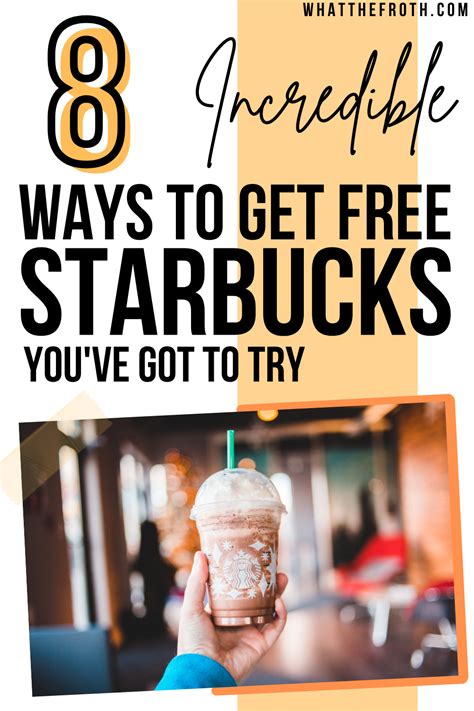 How To Get Free Starbucks Ways To Free Coffee Artofit