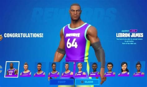 Fortnite Lebron James Skin Icon Series Confirmed