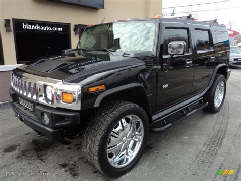 2003 Black Hummer H2 Suv 101323153 Photo 6 Car Color