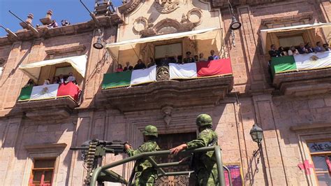 Participan M S De Mil Personas En El Desfile C Vico Militar En