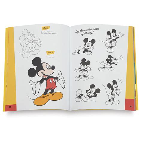 How To Draw Step By Step Mickey Mouse