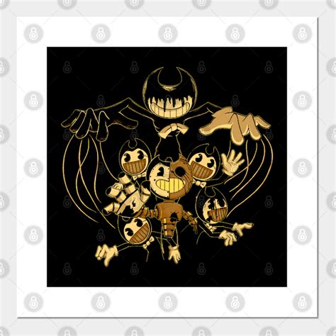 Bendy And The Puppets Bendy And The Ink Machine Posters And Art