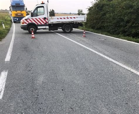 Mezzo Pesante Fuori Strada A Saluzzo Chiusa Al Traffico La Strada Dei