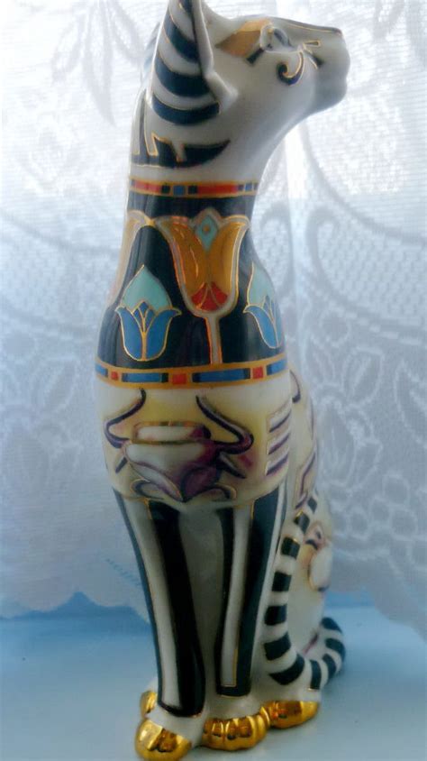 Paul Cardew Cool Catz Egyptian Cat Figurine Egyptian Cat Figurines