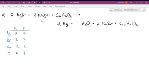 SOLVED:Which of the following equations are balanced? (a) The development reaction in silver ...