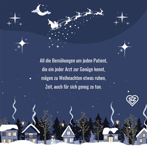 Besinnliche Weihnachtswünsche für einen Arzt