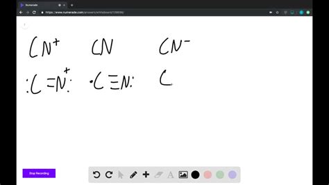 Draw Lewis Structure For Cn+