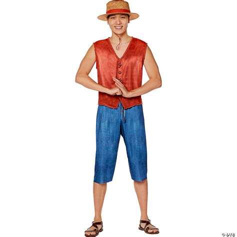 Adults One Piece™ Monkey D. Luffy Costume | Halloween Express