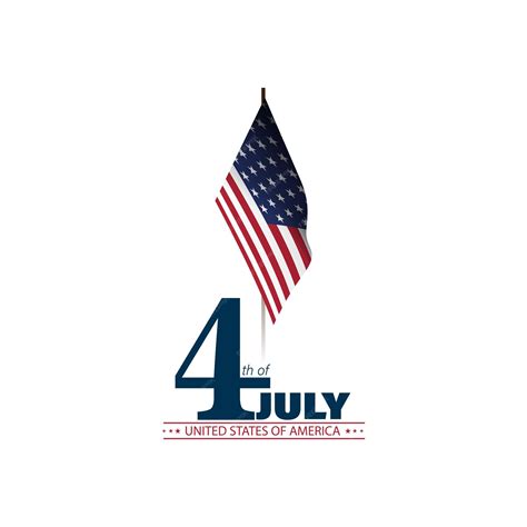 Premium Vector American Independence Day Greeting Card Banner