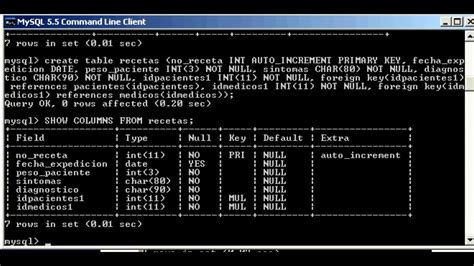 Como Crear Una Base De Datos Desde Consola De Mysqlmp4 Youtube Images