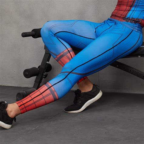 Aliexpress Buy Spiderman D Printed Pattern Compression Tights