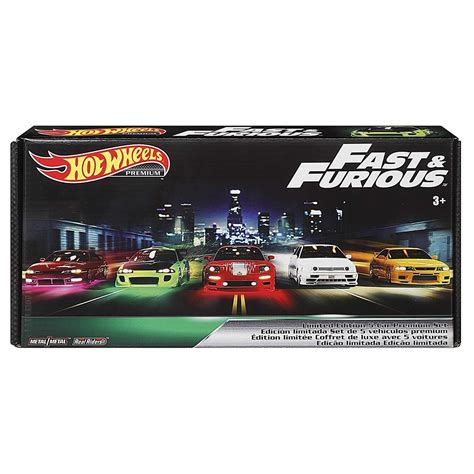 HOT WHEELS EXCLUSIVE BOXSET PREMIUM FAST FURIOUS WAVE 2 ORIGINAL