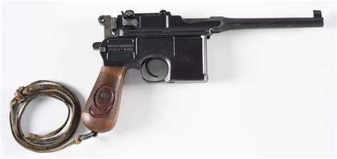 Lot Detail - (C) MAUSER C96 "RED 9" SEMI-AUTOMATIC PISTOL WITH STOCK HOLSTER.