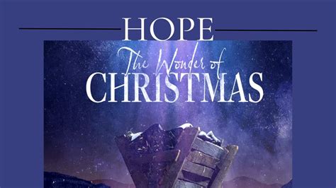 Advent Devotional Week 1 Hope Youtube