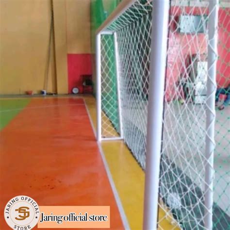 Jual Jaring Gawang Futsal Ukuran Tiang Gawang 3x2x80 100cm Tali