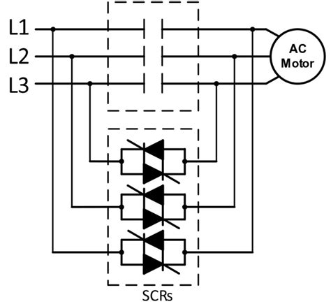 motor soft starter circuit diagram - Circuit Diagram