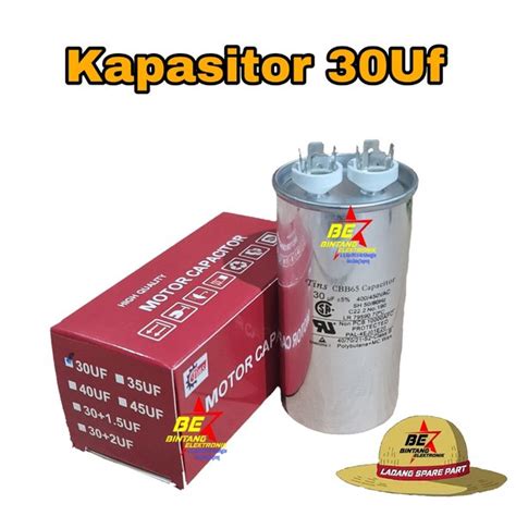 Jual KAPASITOR AC 30 MICRO CAPASITOR AC 30UF CAPASITOR 30 UF Di Lapak