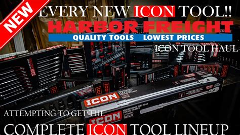 Every ICON Tool Harbor Freight Has ICON Tool Haul YouTube