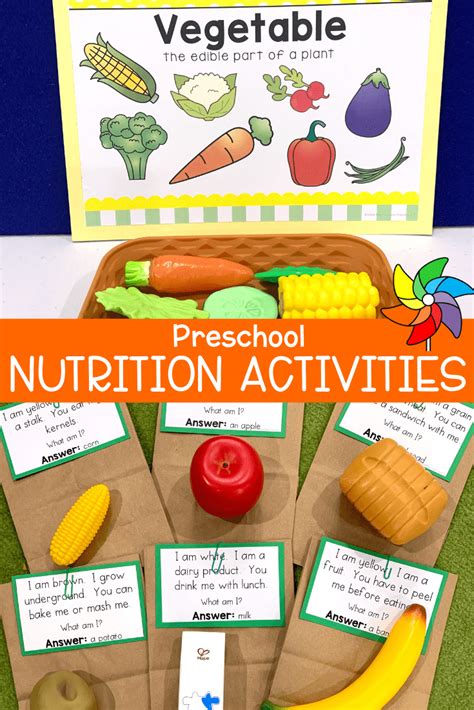 Nutrition activities for preschoolers – Artofit