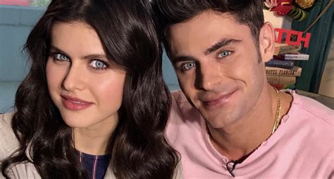 Zac Efron Gushes Over Alexandra Daddarios Beautiful Eyes Alexandra