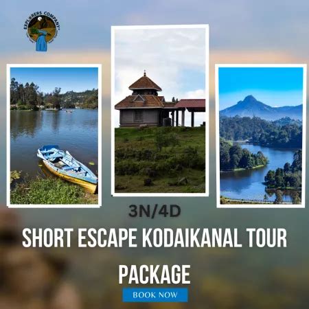 3N 4D Coimbatore Kodaikanal Ooty Tour Package At 19999 By Explorers