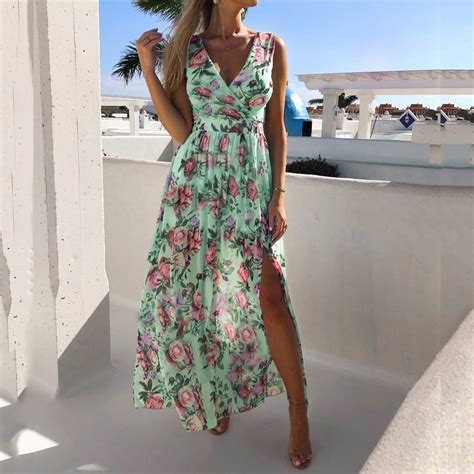 Gzwyht Summer Dresses Dresses For Women 2024 Womens New Summer Casual