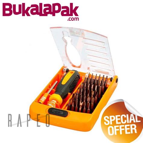 Jual Obeng Set Jakemy 38 In 1 Repair Tool Kit Screwdriver Set JM