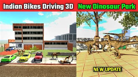 New Dinosaur Park And New City Update Funny Gameplay Indian Bikes