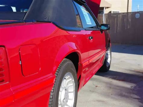 1989 Mustang Gt Convertible Unrestored 25th Anniversary Low Miles