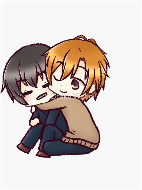 Sasaki And Miyano Fanart Sticker For Sale By Otakuword Redbubble