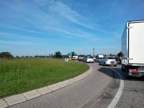 Lunghe Code Per Lavori Su Carreggiata Del Ponte Bormida Ad Alessandria