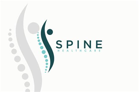 chiropractic logo design with spine concept 34709566 Vector Art at Vecteezy