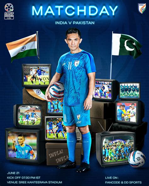 India Vs Pakistan Match For Saff Championship 2023 Football Tonight