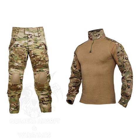 Uniforme Combat Gen Delta Tactics Multicam Xl Quimera Airsoft